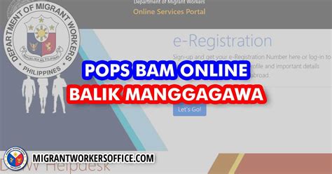 eregistration oec|pops bam online.